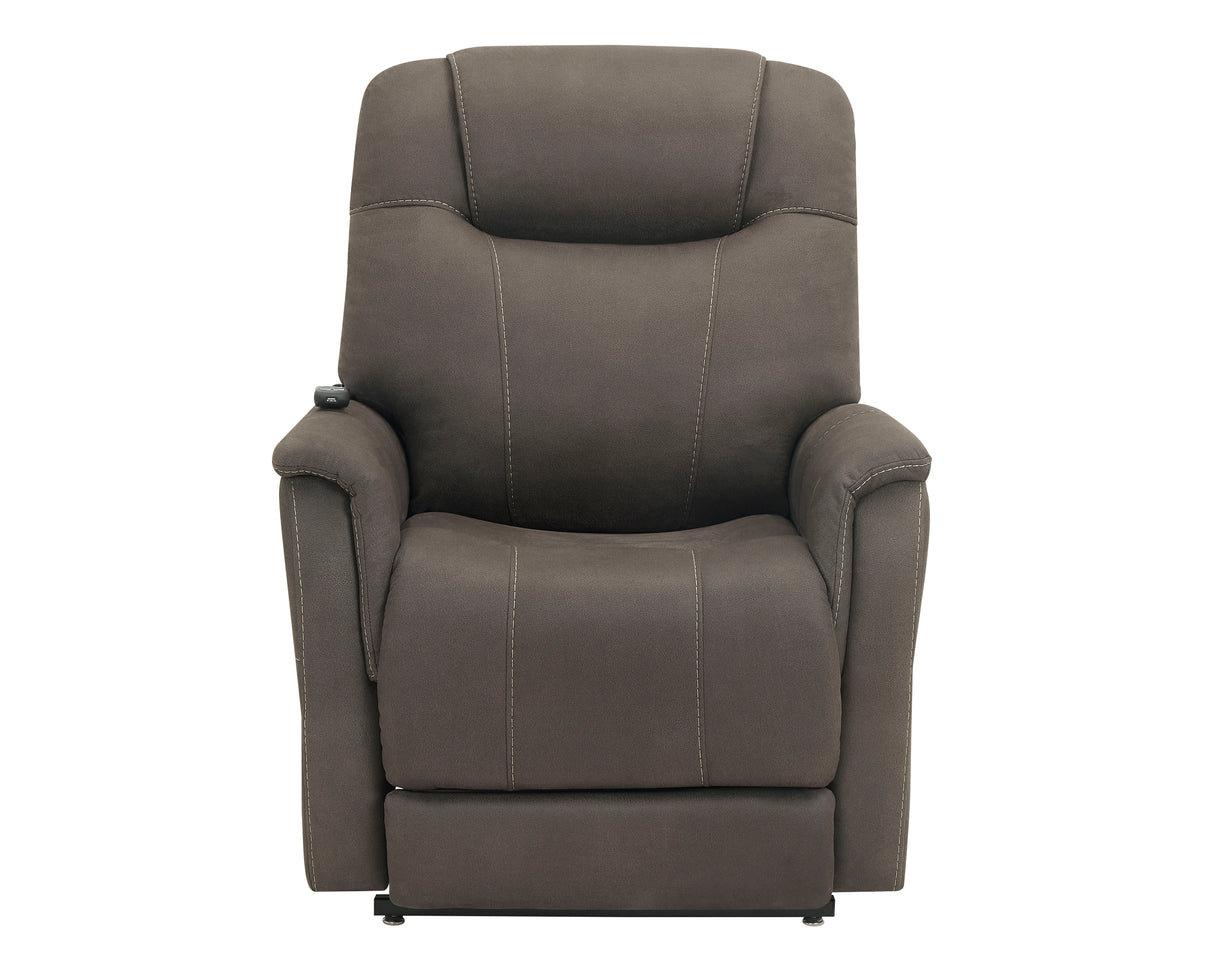Thames - Power Lift Chair With Power Headrest - Brown