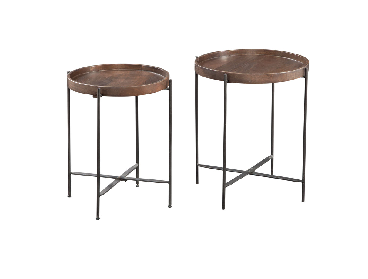 Capri - Nesting Tables - Dark Brown