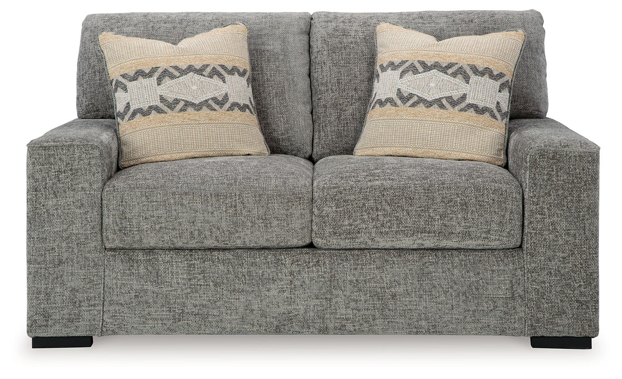 Dunmor - Loveseat - Graphite