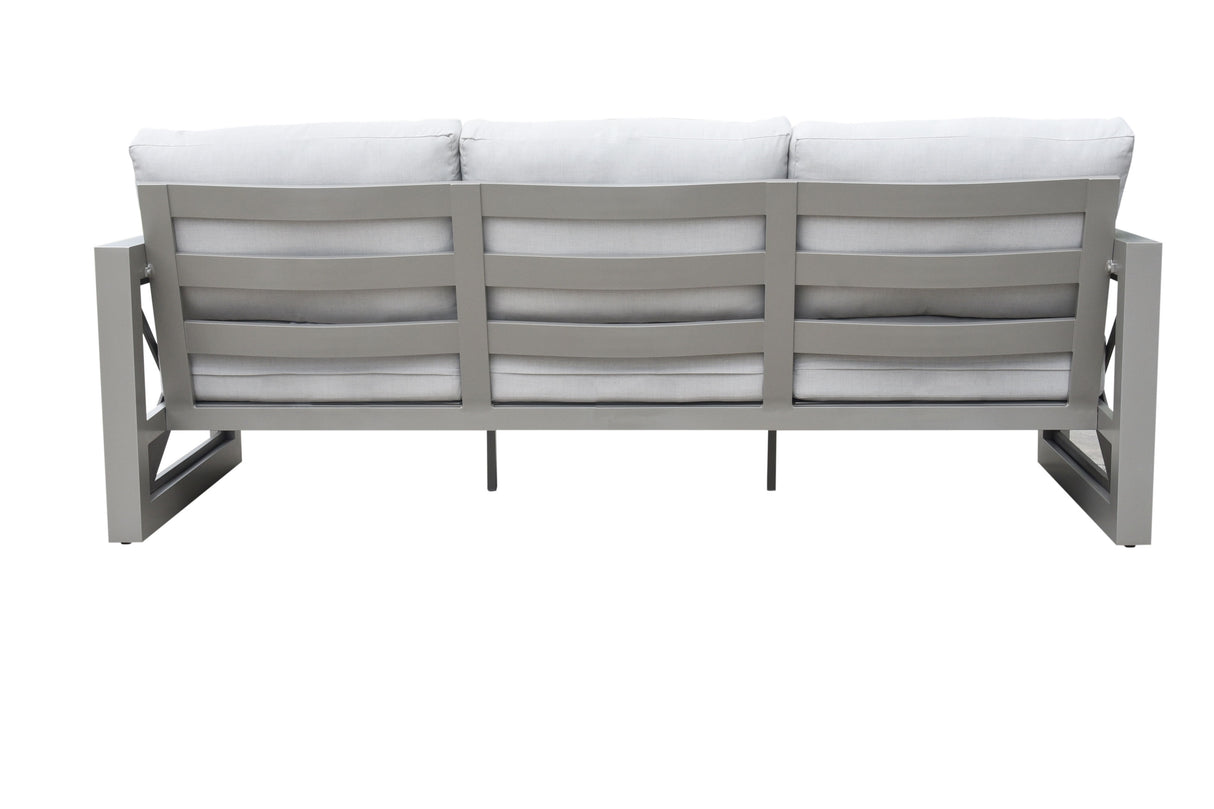 Dalilah - Patio Sofa - Gray