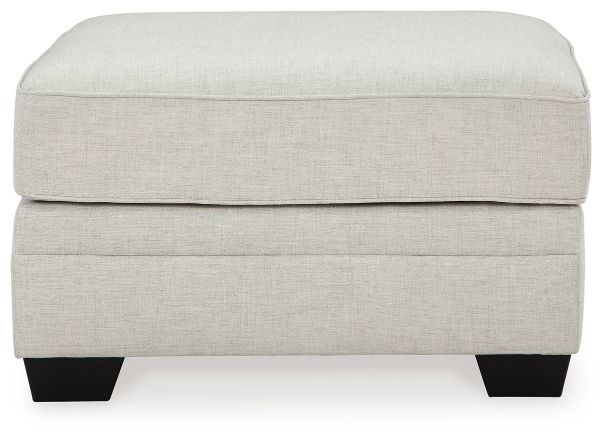 Huntsworth - Oversized Accent Ottoman - Dove Gray