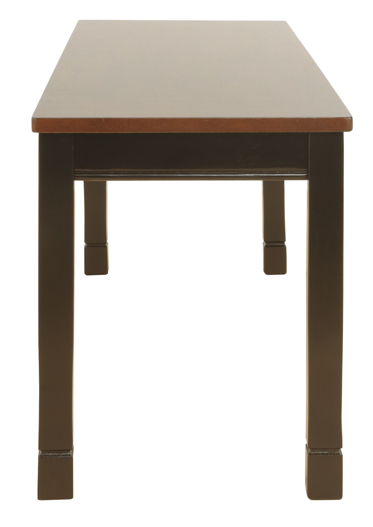Owingsville - Large Dining Room Bench - Black / Brown