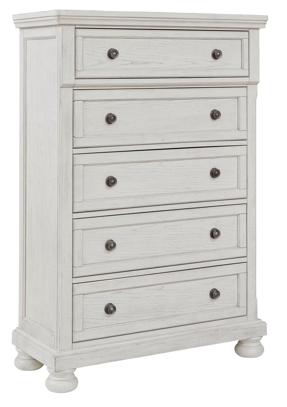 Robbinsdale - Five Drawer Chest - Antique White