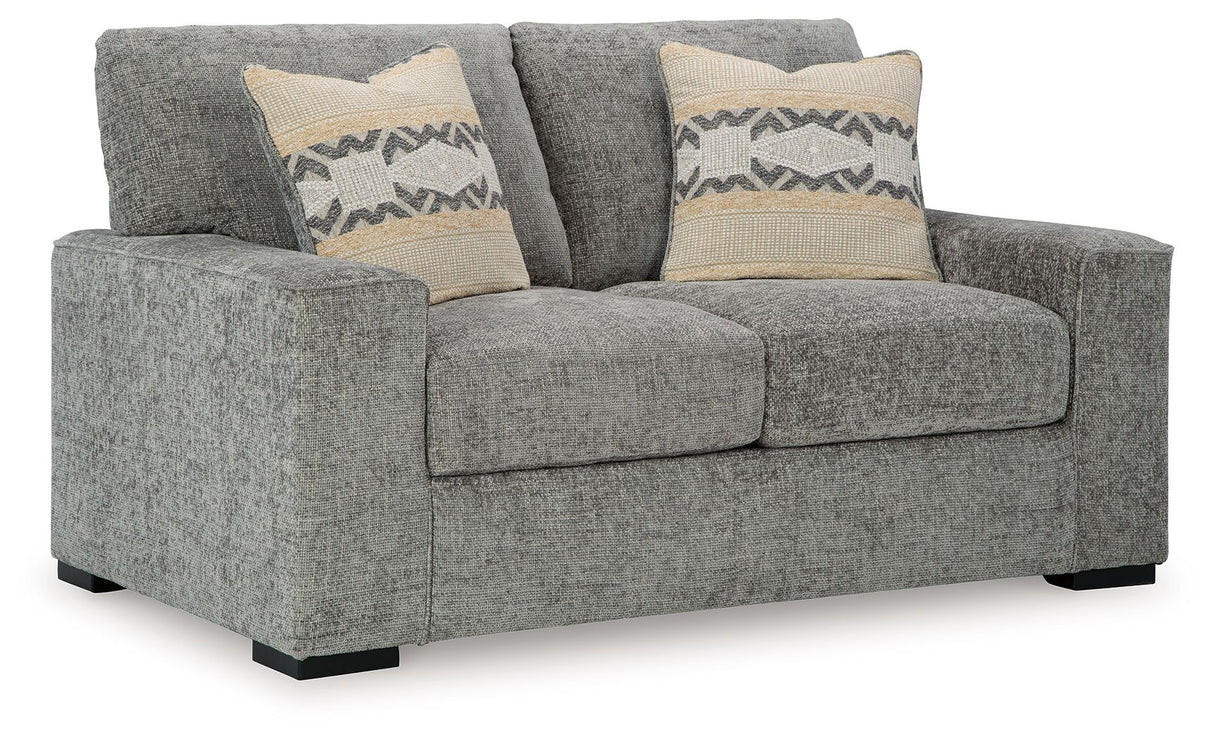 Dunmor - Loveseat - Graphite