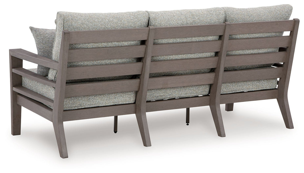 Hillside Barn - Sofa With Cushion - Gray / Brown