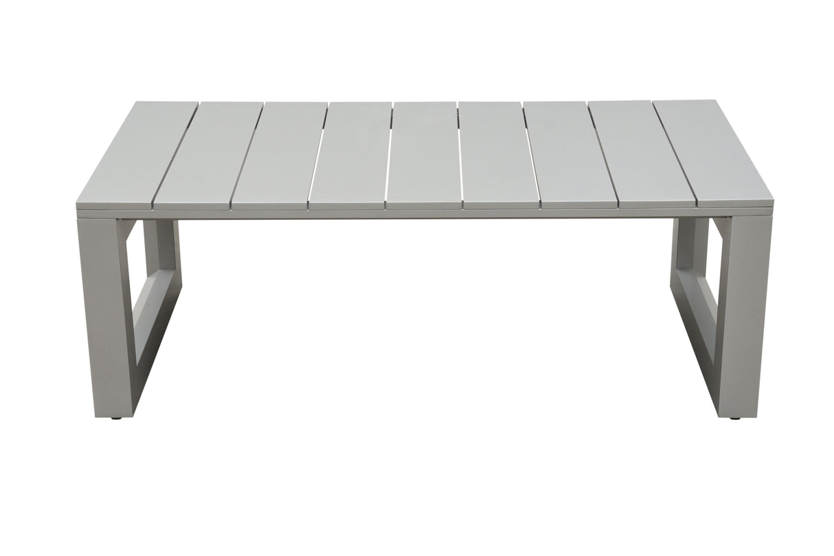 Dalilah - Patio Cocktail Table - Gray