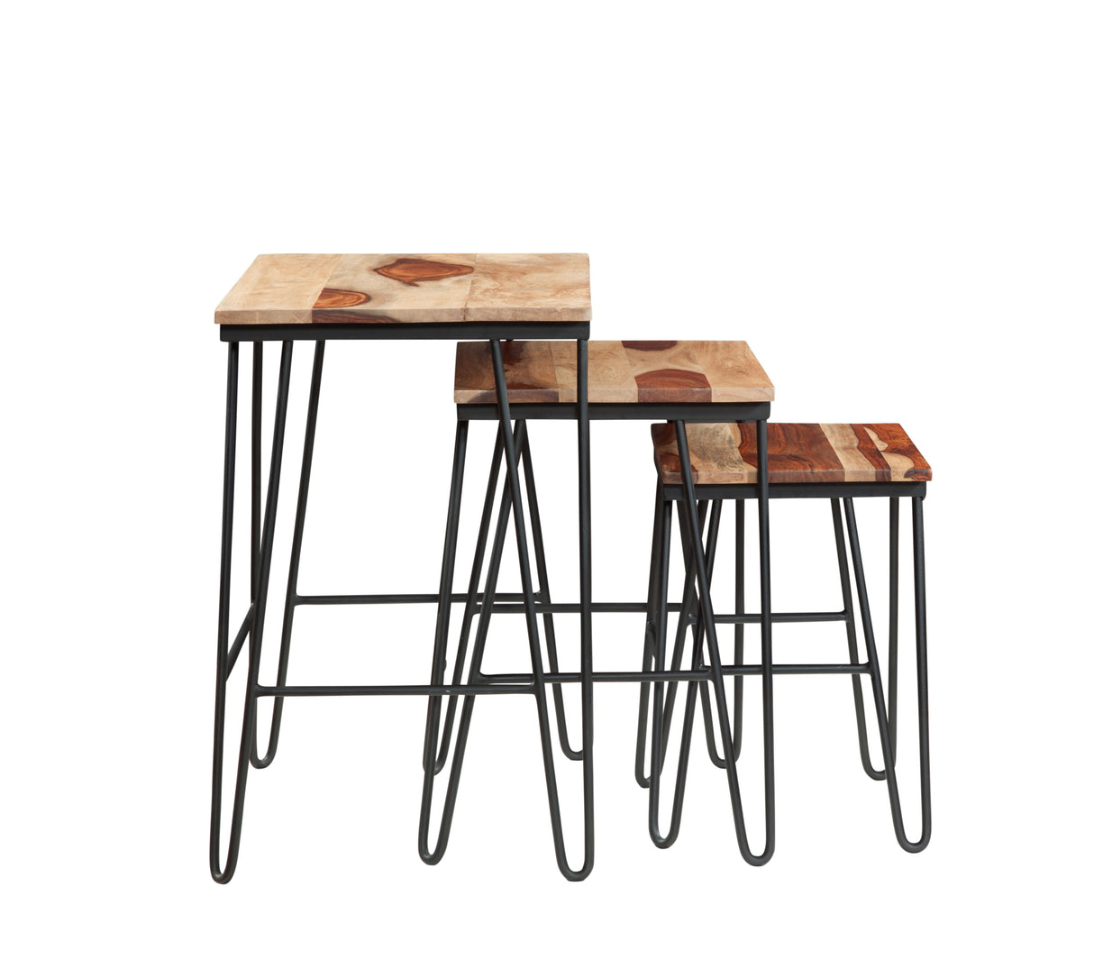 Tristan - Nesting Tables - Light Brown