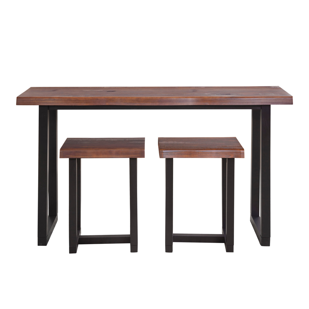 Jennings - Live Edge Bar Table - Brown