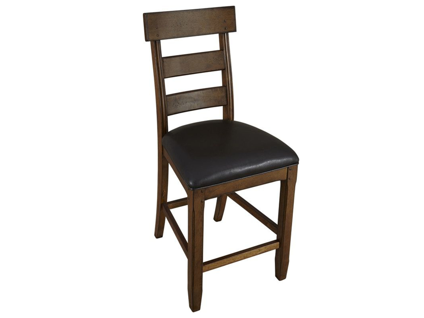 Ozark Dining Plank Upholstered Counter Stool