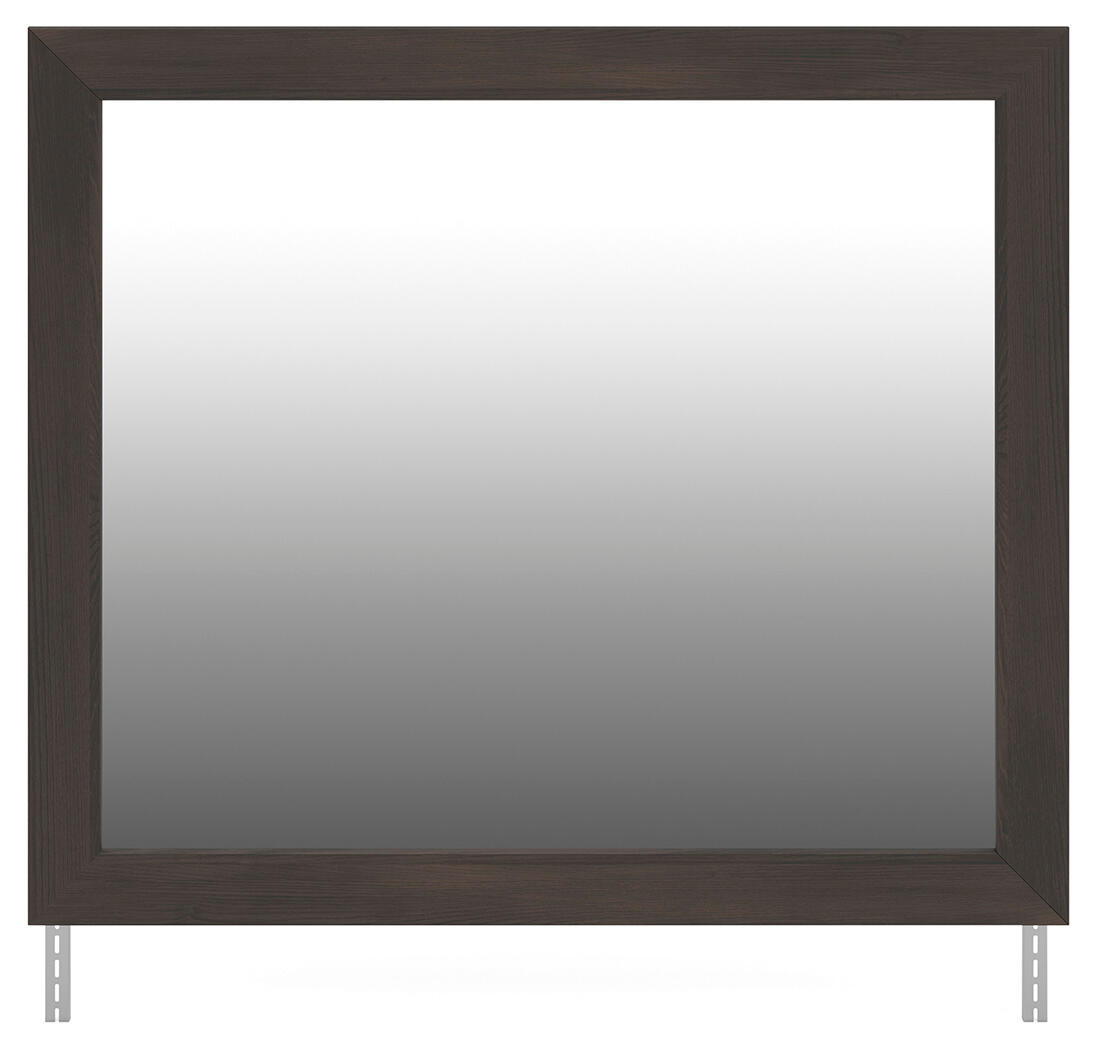 Shaehartin - Bedroom Mirror - Dark Brown