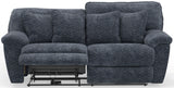 Paxon - Deep Seat Power Reclining Sofa With Power Adjustable Headrest - Smoke