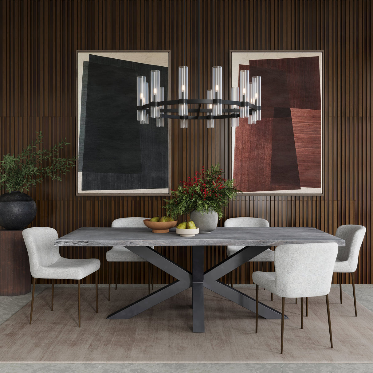 Gibson Upholstered Dining Chairs (2/ctn)