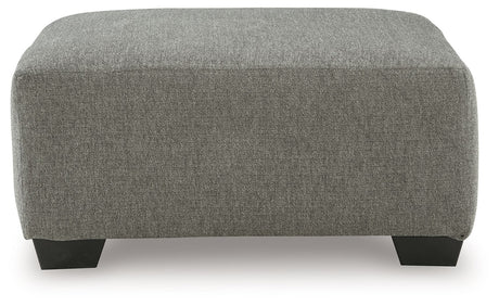 Clarington - 2 Pc. - 3-Piece Sectional And Oversized Ottoman - Greystone