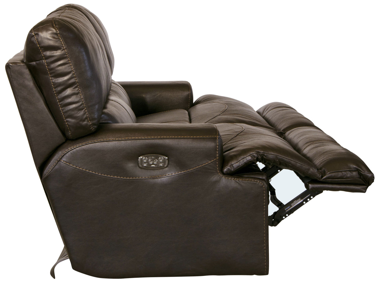 Wembley - Power Headrest With Lumbar Lay Flat Reclining Sofa