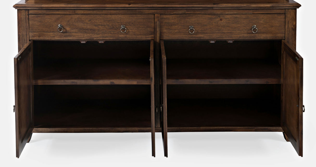 Bakersfield - Two Drawer Server - Wire Brush Brown