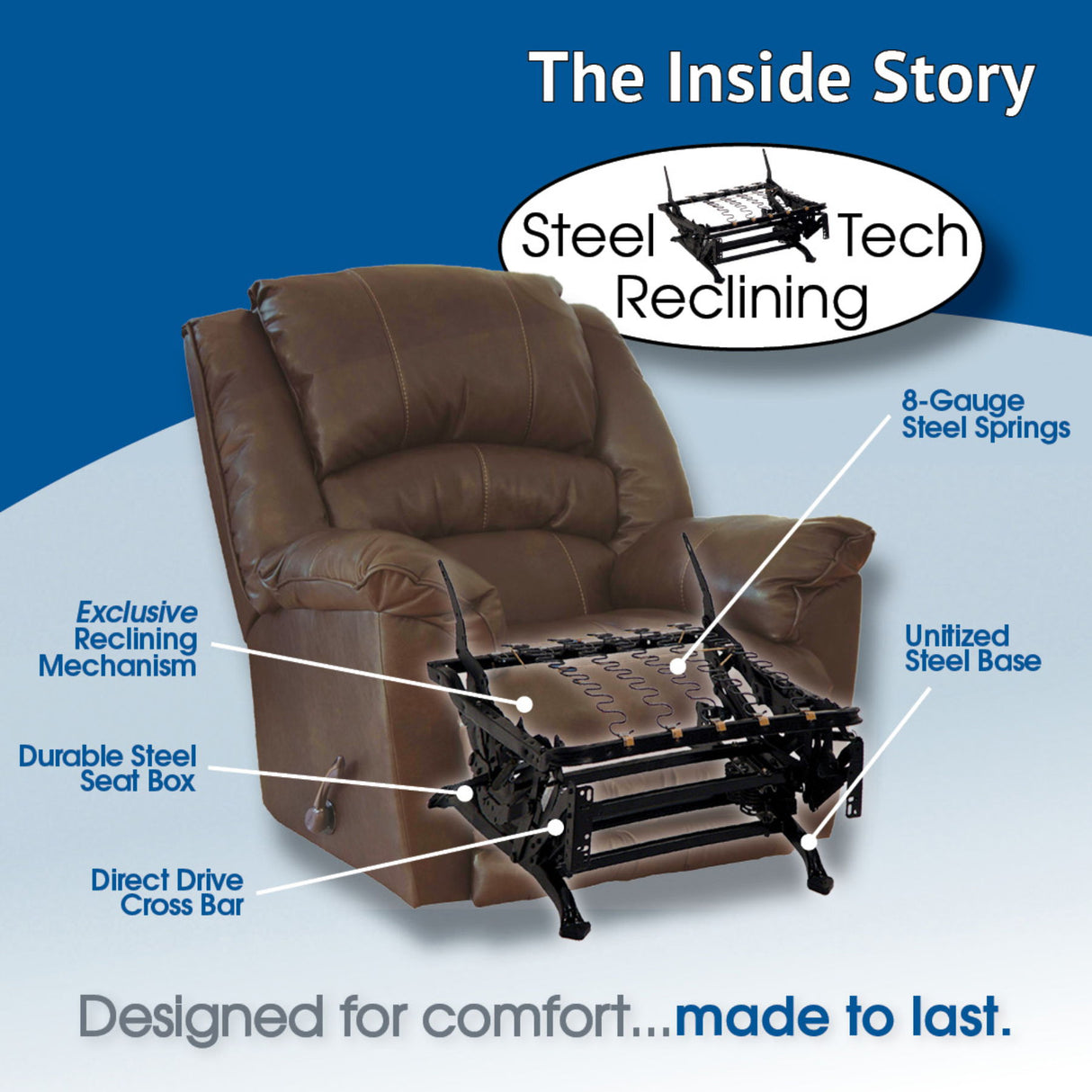 McPherson - Glider Recliner - Buff
