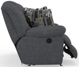 Trifecta - Dual Rocking Reclining Loveseat - Smoke