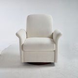 Modern Swivel Barrel Accent Chair With Base