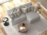 Livingston - Sectional With Comfort Coil Seating And Accent Pillows