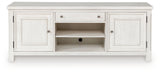 Robbinsdale - Antique White - Extra Large TV Stand