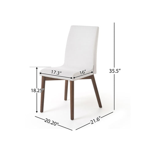 Scandinavian Modern Dining Chair Set