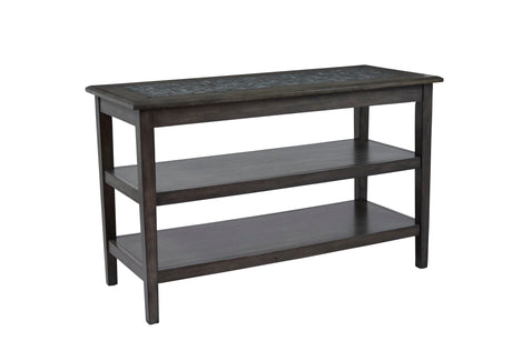 Baroque - Mosaic Sofa Table - Gray