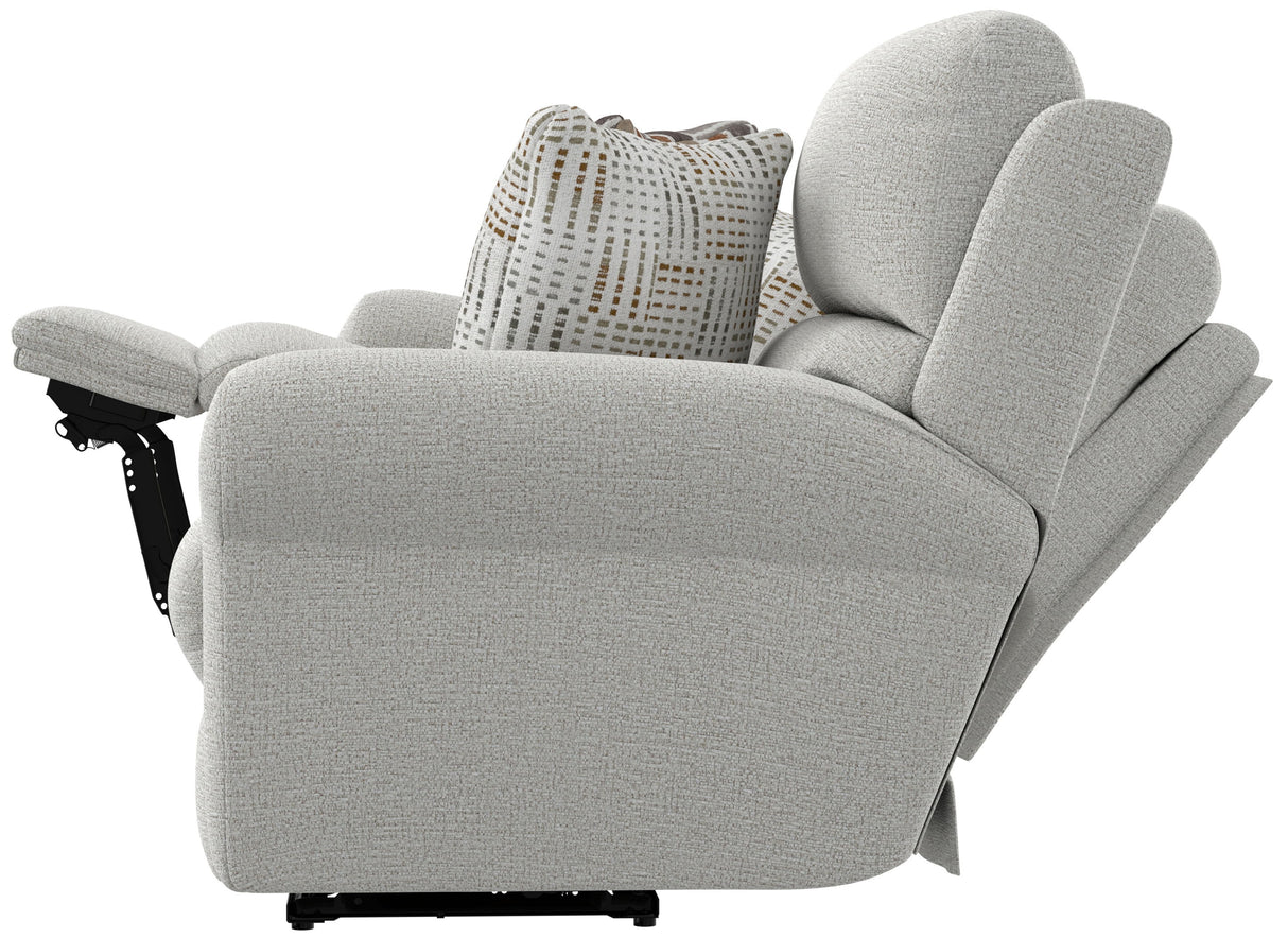 Kellen - Power Reclining Loveseat With Zero Gravity - Ecru