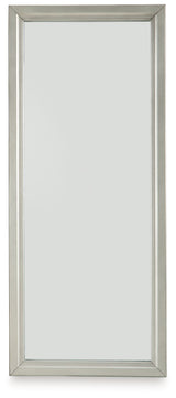 Evesen - Champagne - Floor Standing Mirror With Storage
