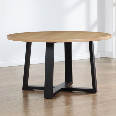 Magnolia - Round Table - Black