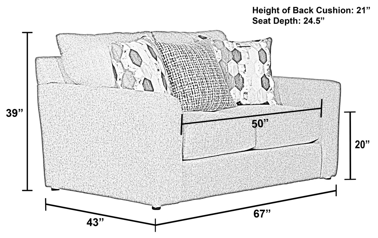 Hooten - Loveseat