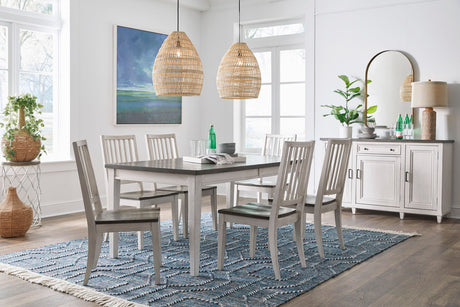 Dining Side Chair w/Wood Seat (per chair, 2/ctn)