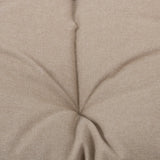 Cori - Outdoor Patio Egg Chair, With Cushion - Black / Khaki