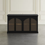 Archdale Gothic Arch 4 Door Accent Cabinet