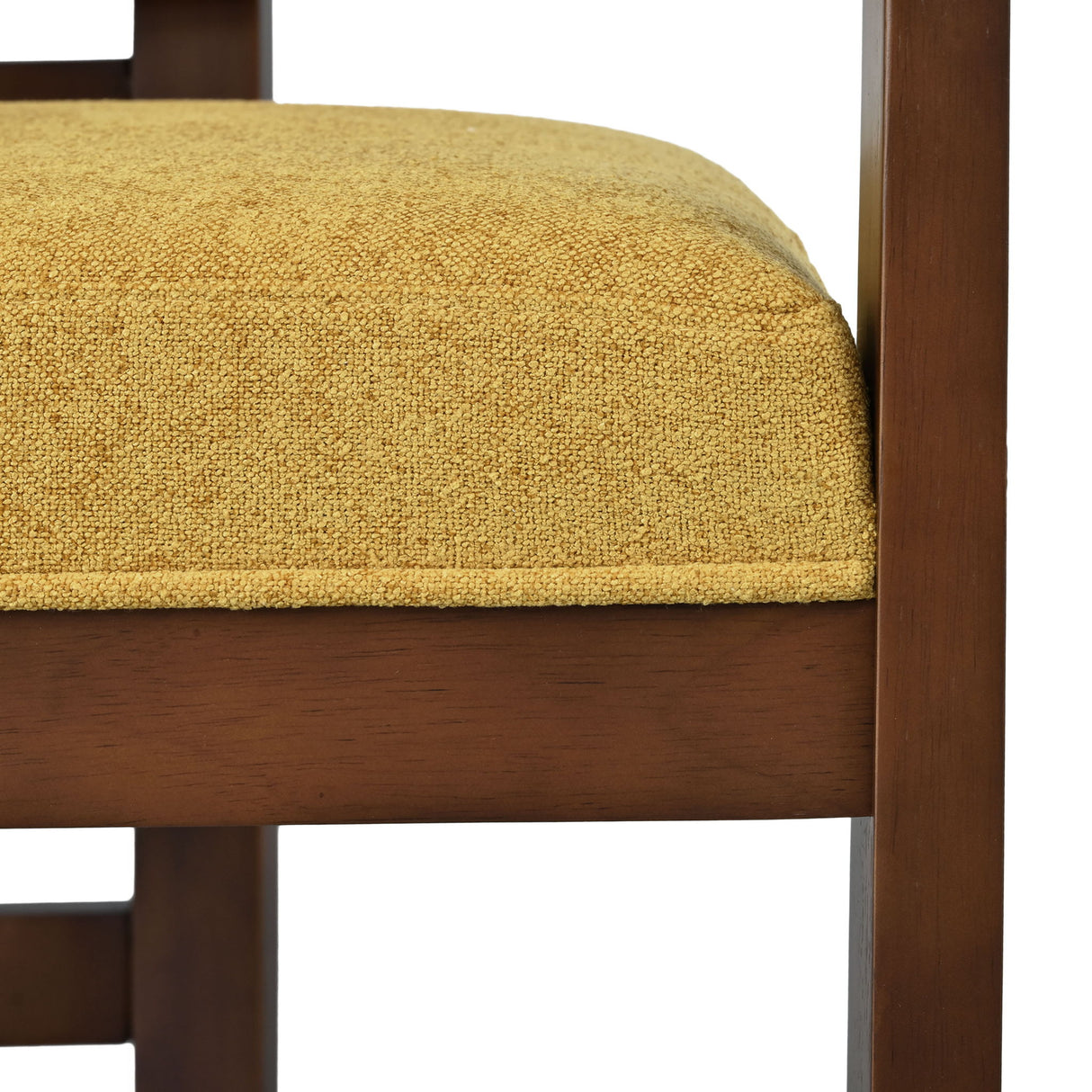 Stylish Indoor Upholstered Wood Dining Chair (Set of 2)