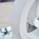 Contemporary Style Glass Top Coffee Table