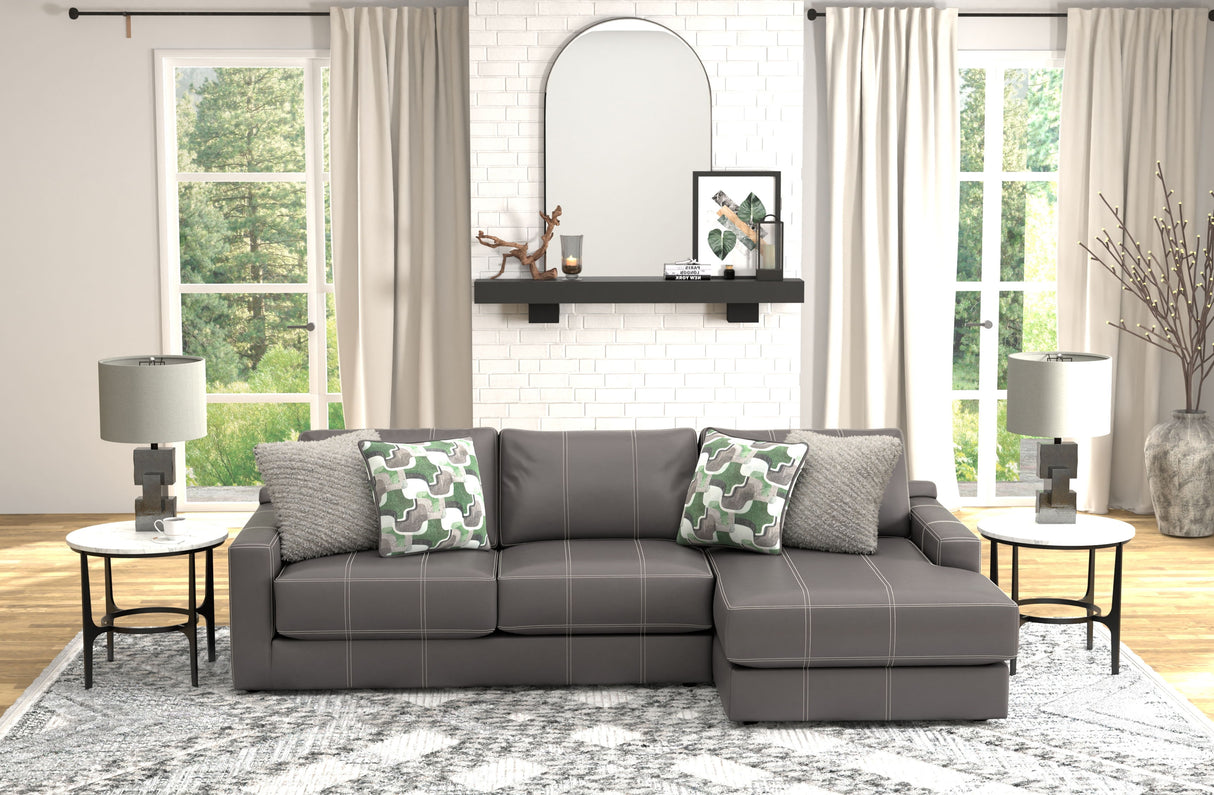 Minori - Italian Leather Sectional Sofa