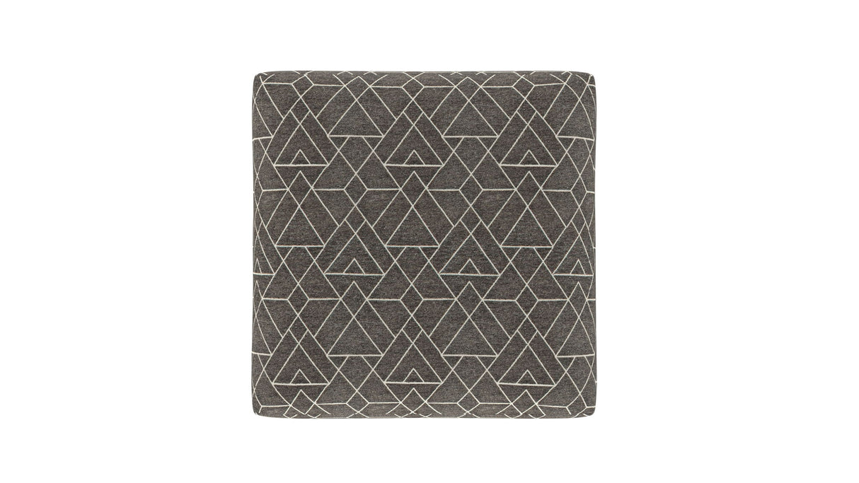 Reddington - Cocktail Ottoman - Umber