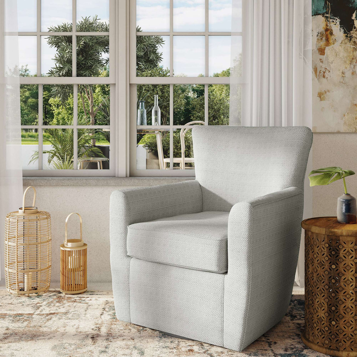 Blakely Harper - Swivel Accent Chair