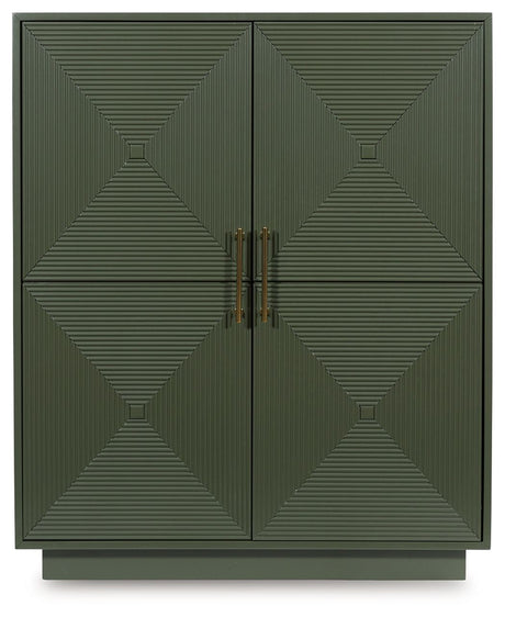 Geirwood - Dark Green - Accent Cabinet