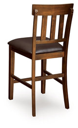 Ralene - Upholstered Barstool (Set of 2) - Medium Brown