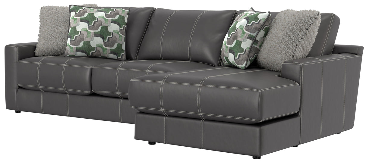 Minori - Italian Leather Sectional Sofa