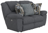 Trifecta - Power Reclining Loveseat - Smoke