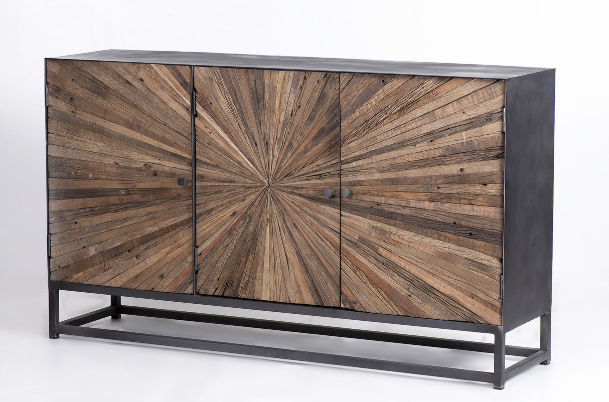 Astral Plains 3 Door Accent Cabinet