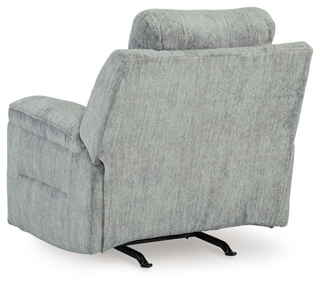 Buntington - Pewter - Rocker Recliner