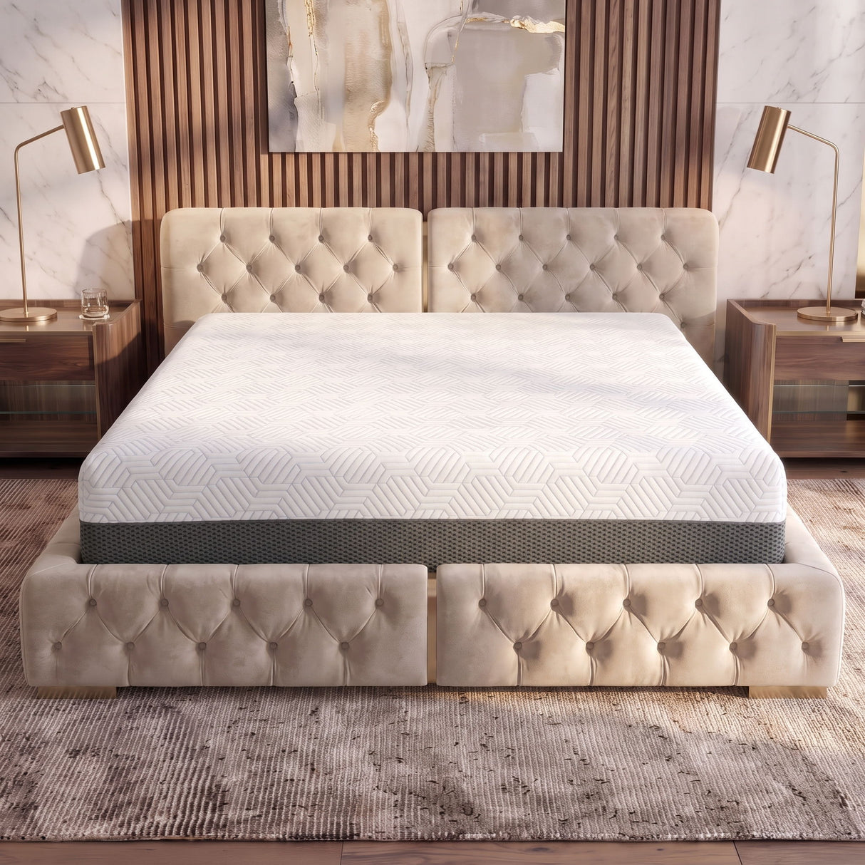 BedTech Pur Chill - 10" Medium Firm Mattress