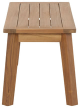 Janiyah - Bench - Light Brown