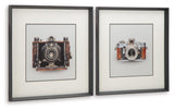 Dirkgrove - Wall Art Set (Set of 2) - Black / White / Brown