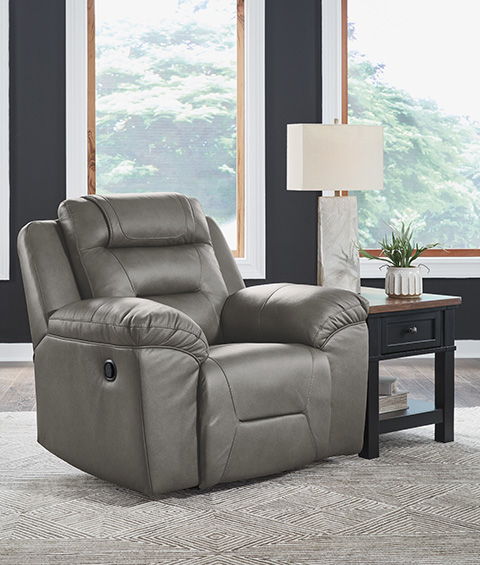 Heritage Rocker Recliner Leather
