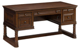 61" Half Ped Desk