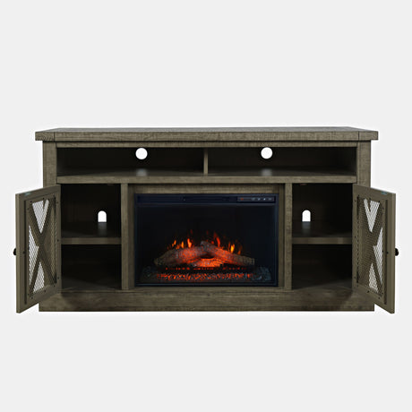 Telluride - 60" Fireplace - Driftwood Gray